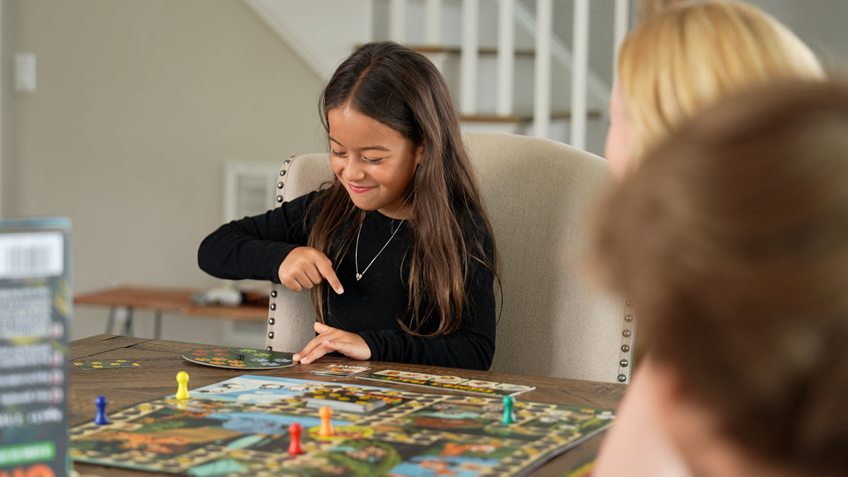 Keeper Chaos - A Zoo-Themed Adventure & Strategy Board Game for Kids, Adults, & Family Game Night, Zoo Gift for Pre-Readers & Kids Ages 5+, Fun Family Board Games for 2-5 Players